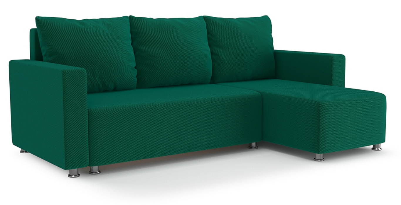 Диваны угловые в гостиную, Угловой диван Каир Lux 2 универсальный велюр