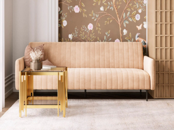 Диван прямой STOOL GROUP Дрезден Велюр