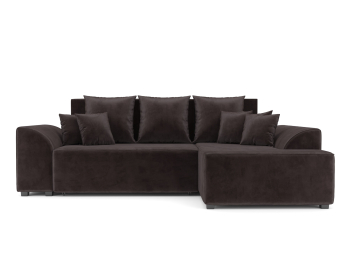 Диван Каскад Правый угол (Бархат)