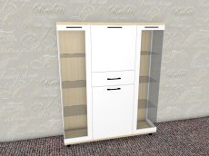 Серванты, Модульная система Грейс Шкаф ШК-5080  Ясень Асахи