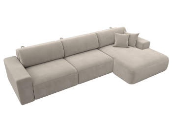 Диван угловой Лига-036 Классик Лонг правый угол, микровельвет