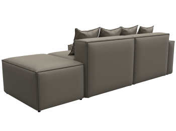 Диван угловой модульный Лига-063 угол левый, экокожа GRIFON