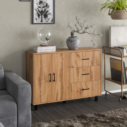 Комод-тумба две дверки и три ящика РВК 123-1204