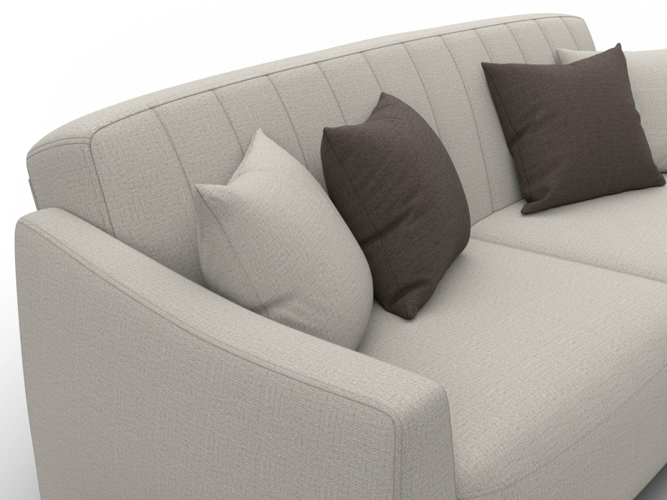 Диваны кровати прямые, Диван-книжка Лига-095 НПБ , рогожка Амур