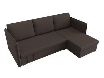 Диван угловой Слим универсальный угол, рогожка Амур