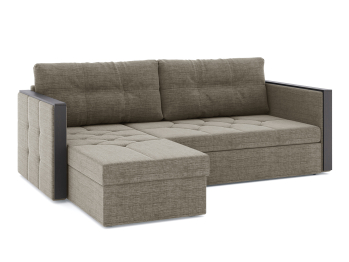 Диван-кровать угловой Даймонд дельфин, рогожка Люкс