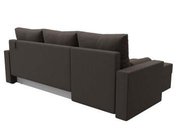 Диван угловой Верона Лайт левый угол, рогожка Амур