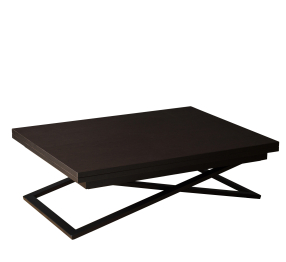 Стол трансформер Compact (черные опоры)