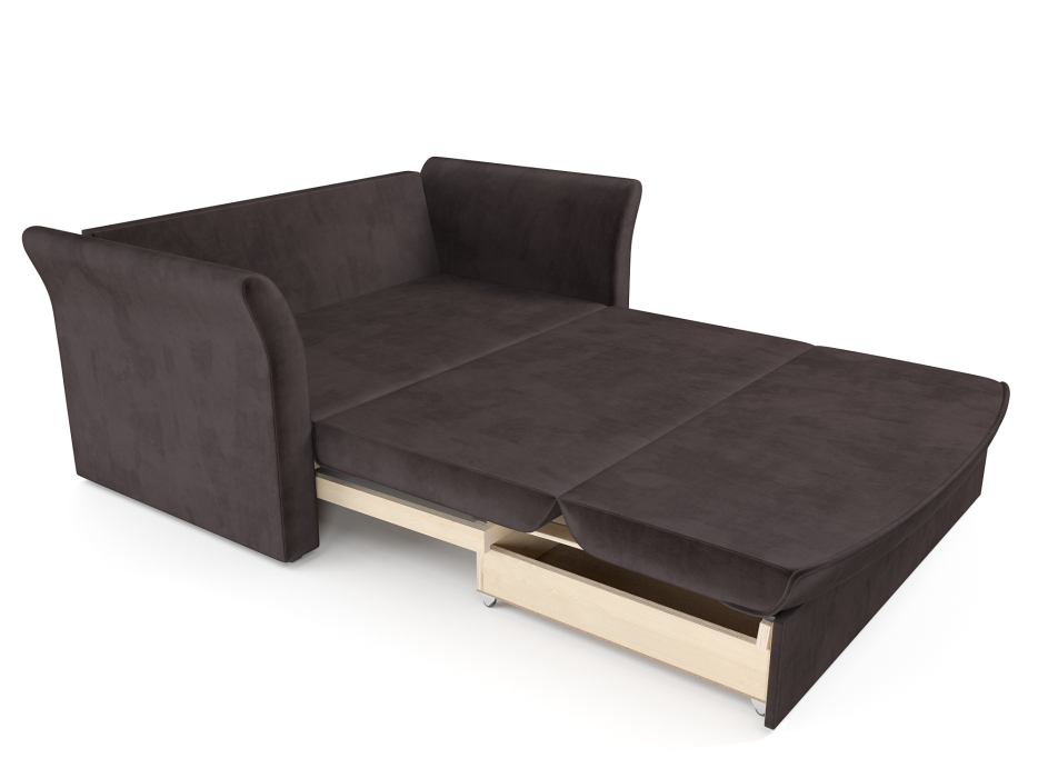 Диваны выкатные, Диван прямой выкатной Малютка №2 (Бархат)