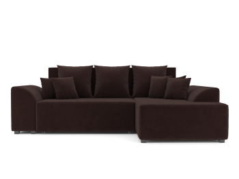 Диван Каскад Правый угол (Велюр)