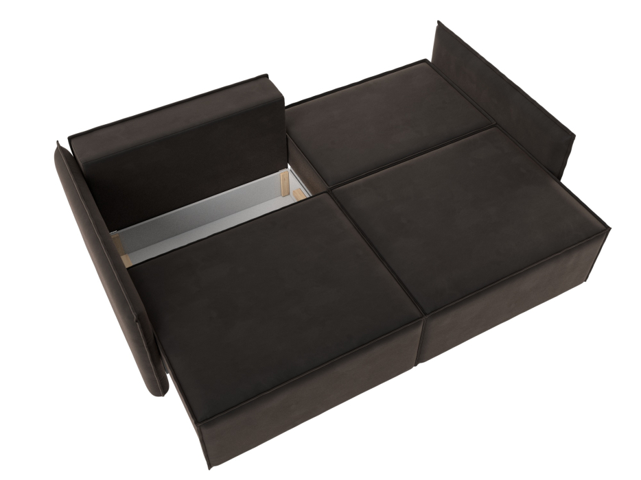 Диваны выкатные, Диван прямой Либерти, велюр