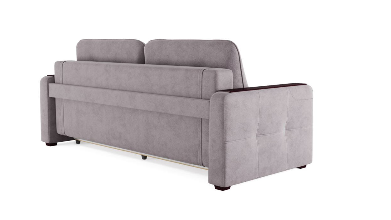 Диваны с ящиком для белья, Диван-кровать прямой Smart 3 пантограф велюр