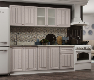 Кухня Хозяюшка 2,0 м Мускат МДФ