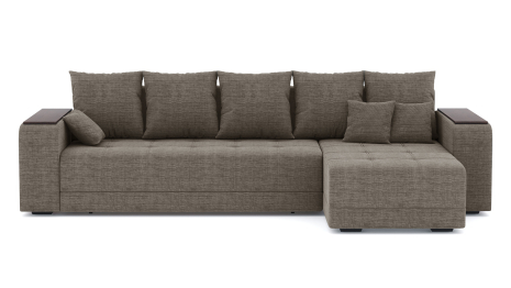 Диван-кровать угловой Дубай еврокнижка, рогожка Люкс