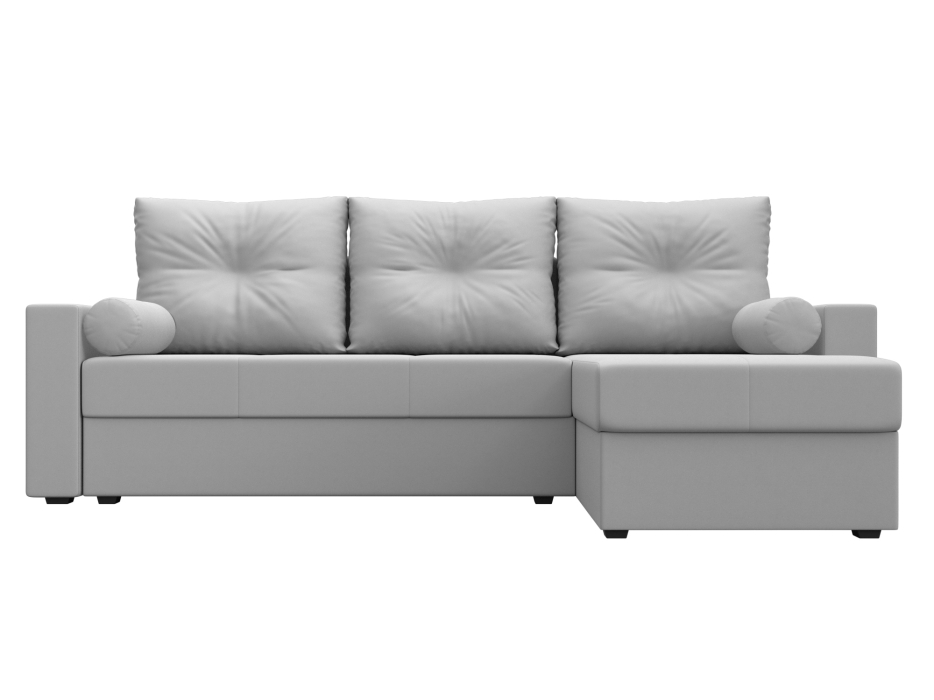 Диваны угловые в гостиную, Диван угловой Верона Лайт правый угол, экокожа