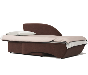 Кушетка Трио левый, велюр