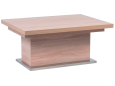 Обеденные столы, Стол-трансформер Slide (опоры сатинированная сталь)