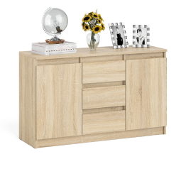 Комод-тумба три ящика и две дверки Мори МК1200.3