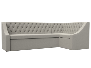 Диван кухонный угловой Мерлин правый угол, рогожка Амур