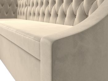 Кухонный угловой диван Мерлин левый угол микровельвет