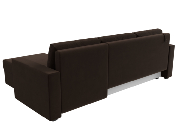 Угловой диван Траумберг Лайт правый угол, микровельвет