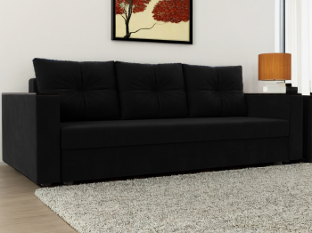 Диван прямой Атланта без стола, микровельвет