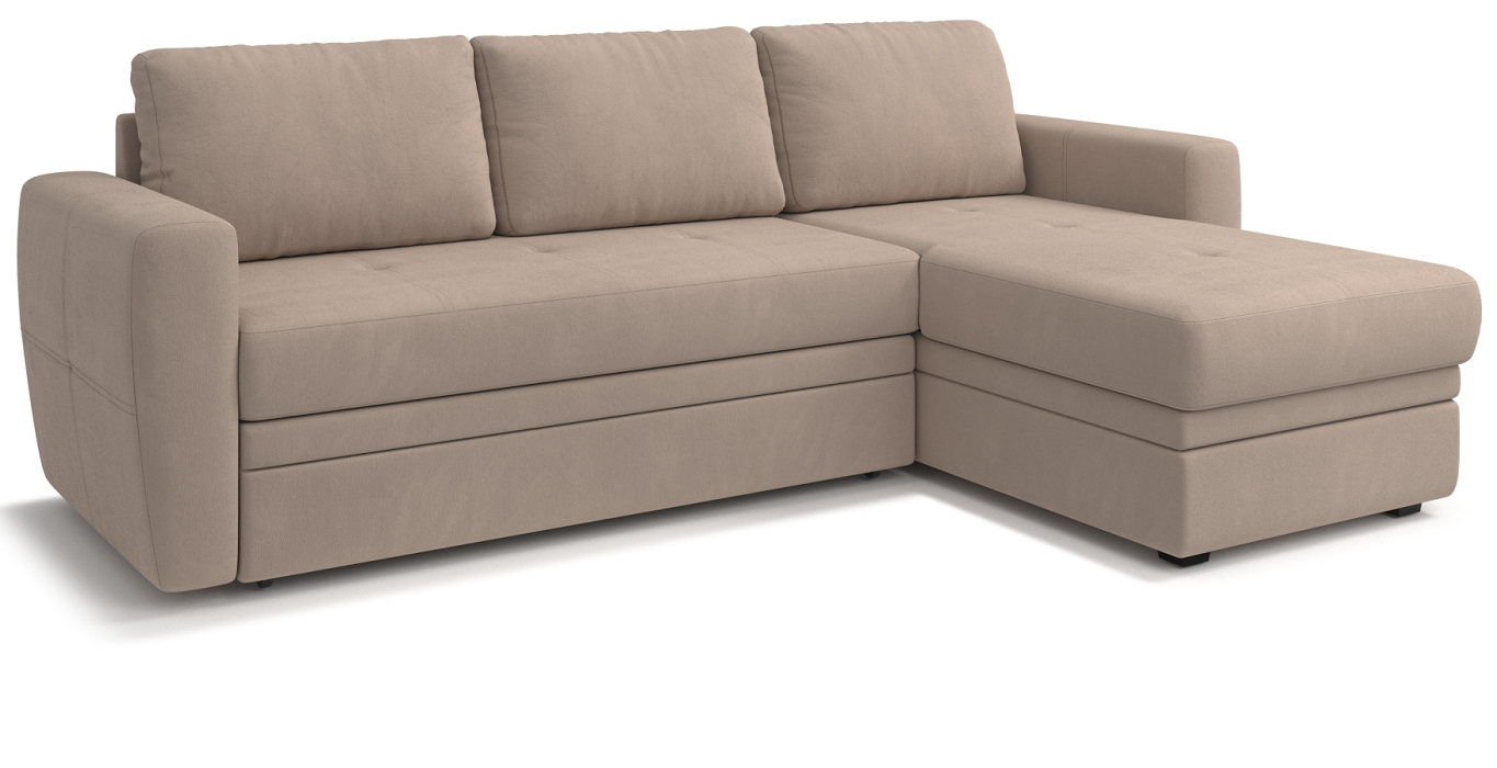 Диваны угловые в гостиную, Угловой диван-кровать Лакки