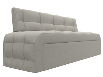 Диван кухонный прямой Люксор, рогожка Амур