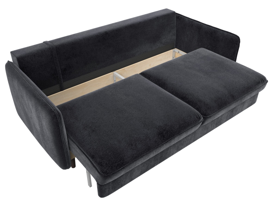 Диваны с ящиком для белья, Диван прямой Лига-064 НПБ, велюр TOWER