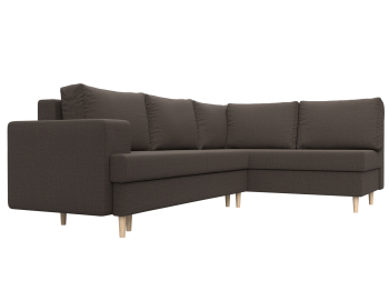 Диван угловой Сильвана правый угол, рогожка Амур