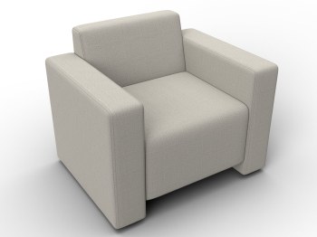 Кресло Лига-093, рогожка Амур