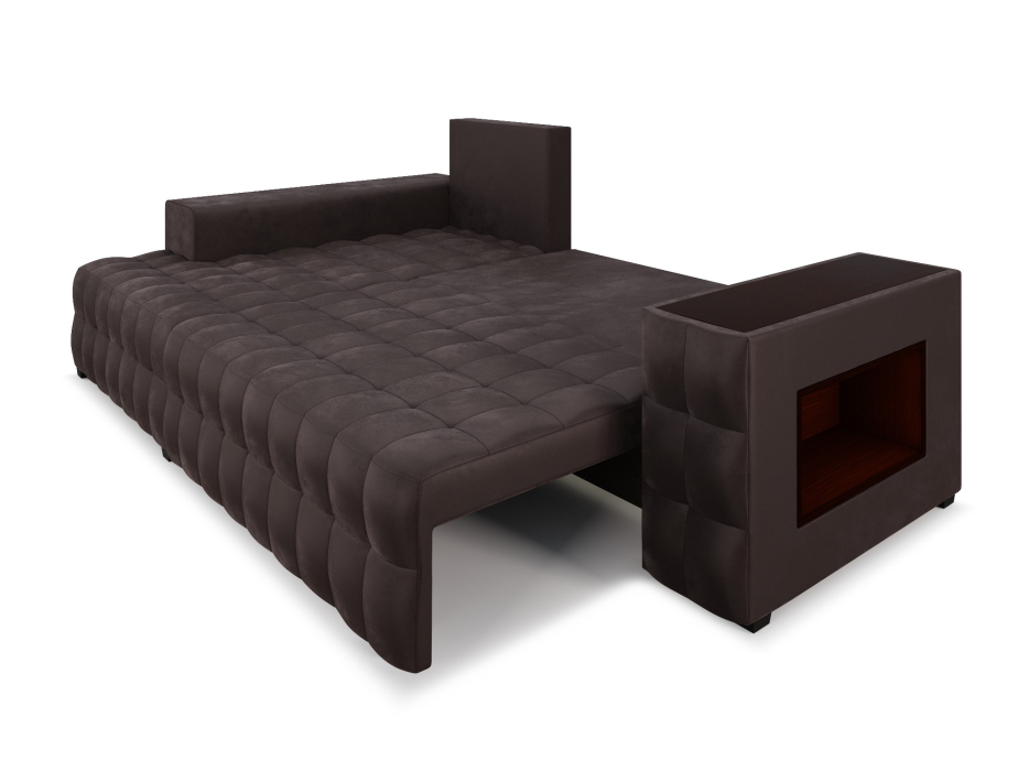 Диваны угловые в гостиную, Диван Мадрид Левый угол (Бархат)