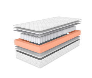 Матрас ARMOS Сонплит (Трикот белый) 80х190 см