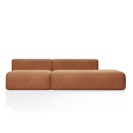 Диван прямой НОВЫЕ ЭМОЦИИ, угол правый