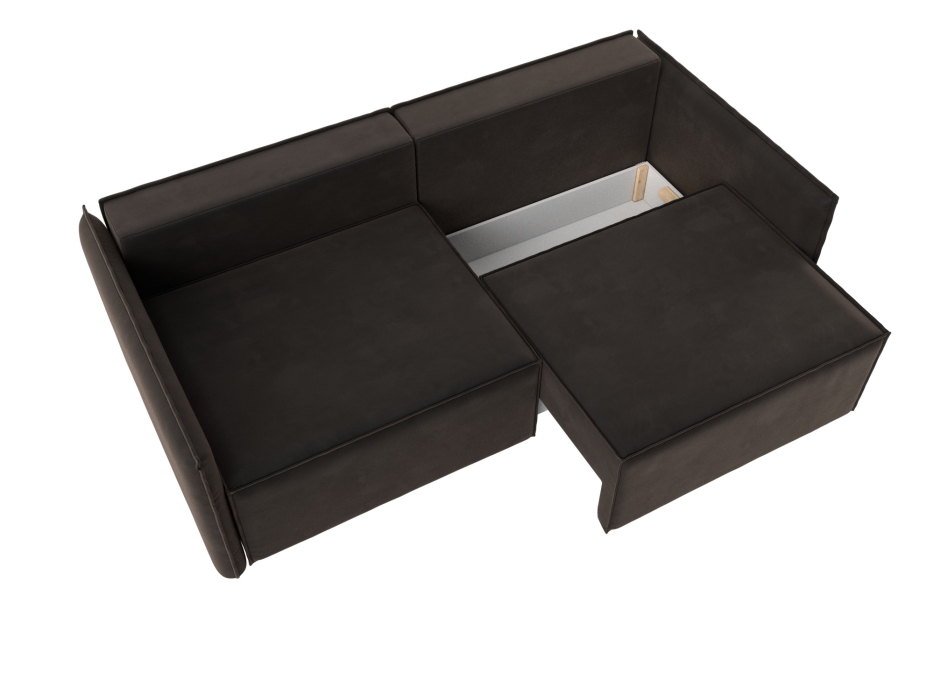 Диваны выкатные, Диван прямой Либерти, велюр