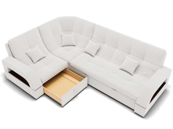 Модульный диван Майами-3,микровелюр,антивандальная ткань,венеция