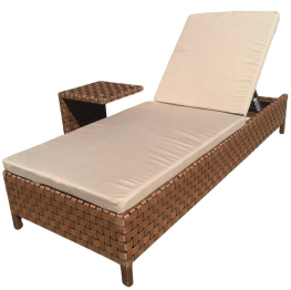 Шезлонг плетеный из ротанга STILO