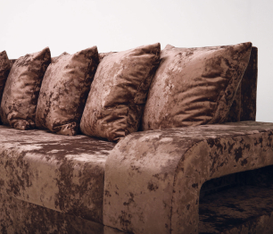 Угловой диван Марго 1 левый, велюр