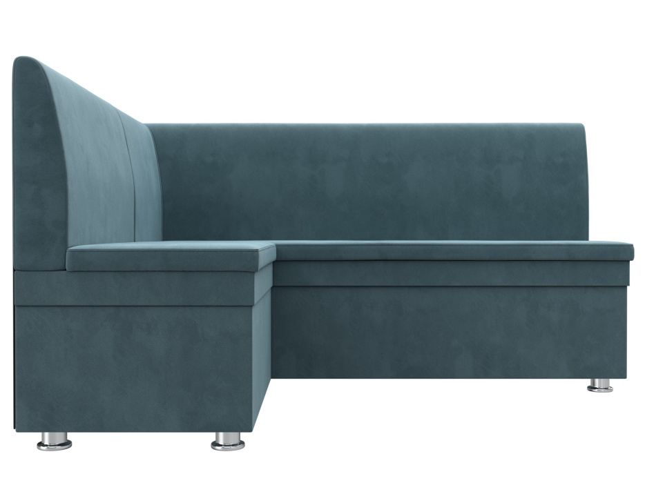 Диваны угловые кухонные, Диван кухонный угловой Уют левый угол, велюр