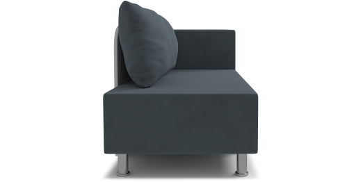 Кушетка Леон Lux, универсальный,  велюр