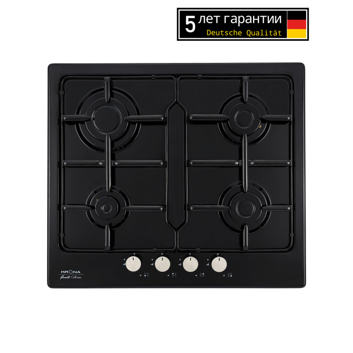 Встраиваемые варочные панели, Варочная панель Krona ORTICA 60 BL