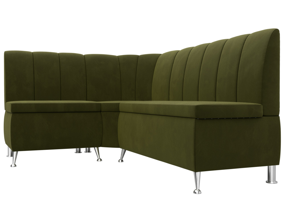 Диваны угловые кухонные, Диван кухонный угловой Кантри левый угол, микровельвет