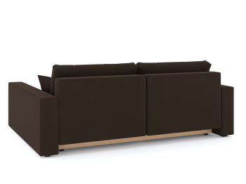 Диван-кровать угловой Брест 2 секции еврокнижка, велюр