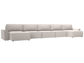 Диван П-образный Лига-048 НПБ МегаЛонг, замша JOLY