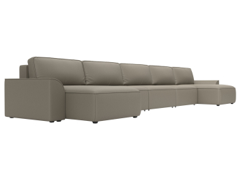 Диван П-образный Лига-048 НПБ МегаЛонг, экокожа GRIFON