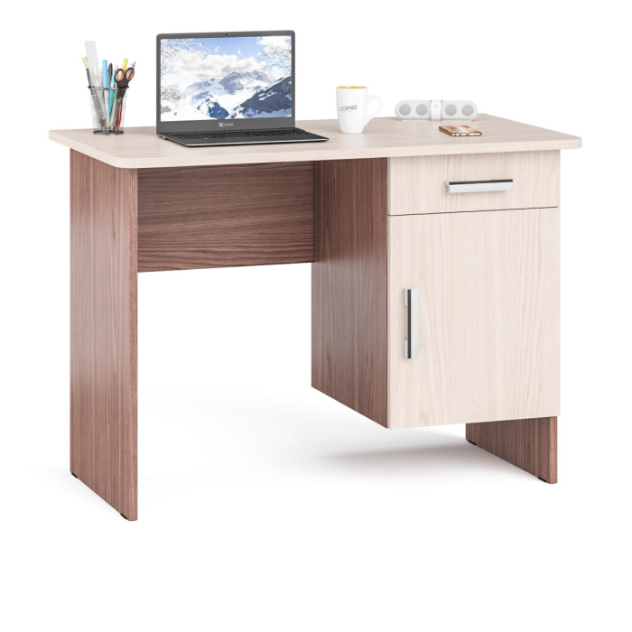 Детские столы, Стол письменный с надстройкой МД-1-09Н