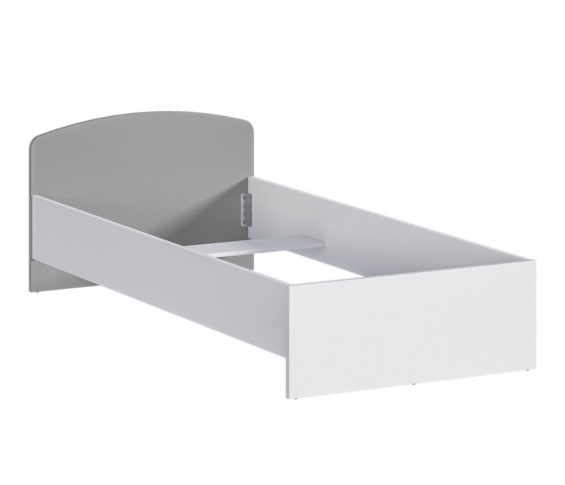 Mika / Мика, Кровать Mika / Мика СБ-3286 Белый,Серый