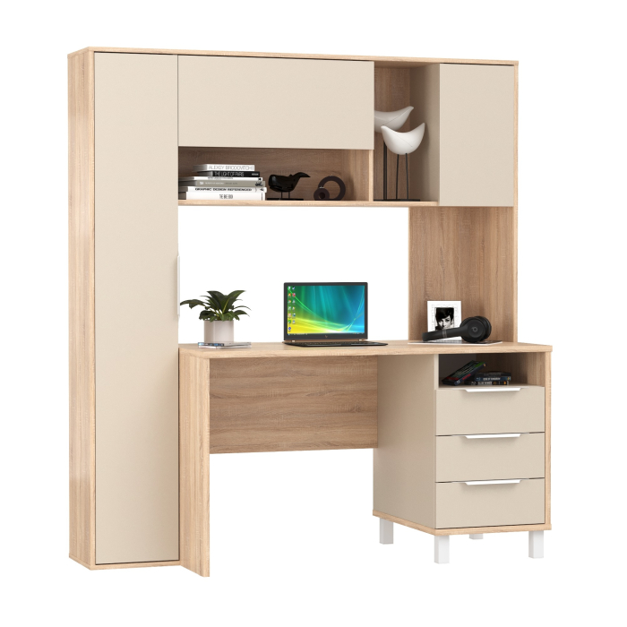 Прямые компьютерные столы, Рабочий стол Mobi Комфорт 12.95N