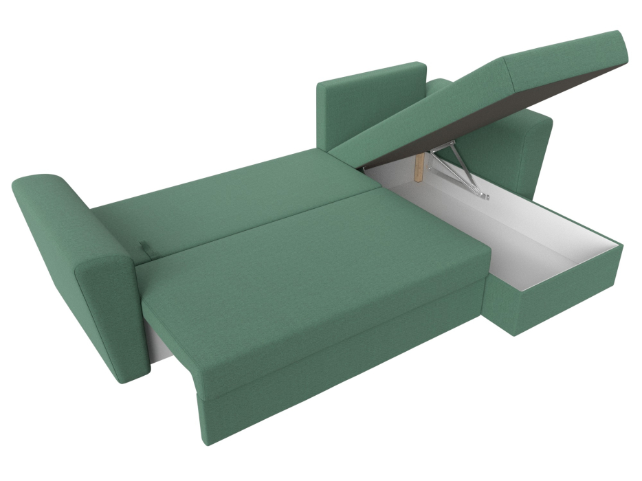 Диваны угловые в гостиную, Угловой диван Амстердам Лайт правый угол, рогожка