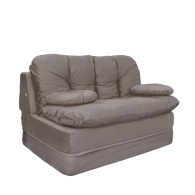 Бескаркасные диваны, Бескаркасный диван-кровать Клиффорд Мини, спальное место 1550*1900 мм велюр